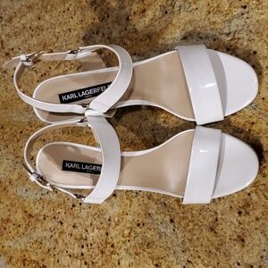 Karl Lagerfeld Cieone Dress Sandals size 10